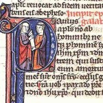 An illuminated manuscript of the Epistle to the Galatians
(From Wikimedia Commons)