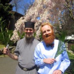 Fr. Matthew Baker with Hierodeacon Herman (Majkrzak)