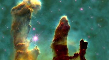 "The Pillars of Creation," from Wikimedia Commons