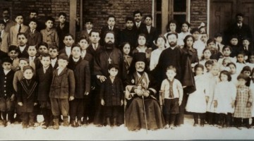 St. Raphael of Brooklyn with parishioners in Charleston, West Virginia