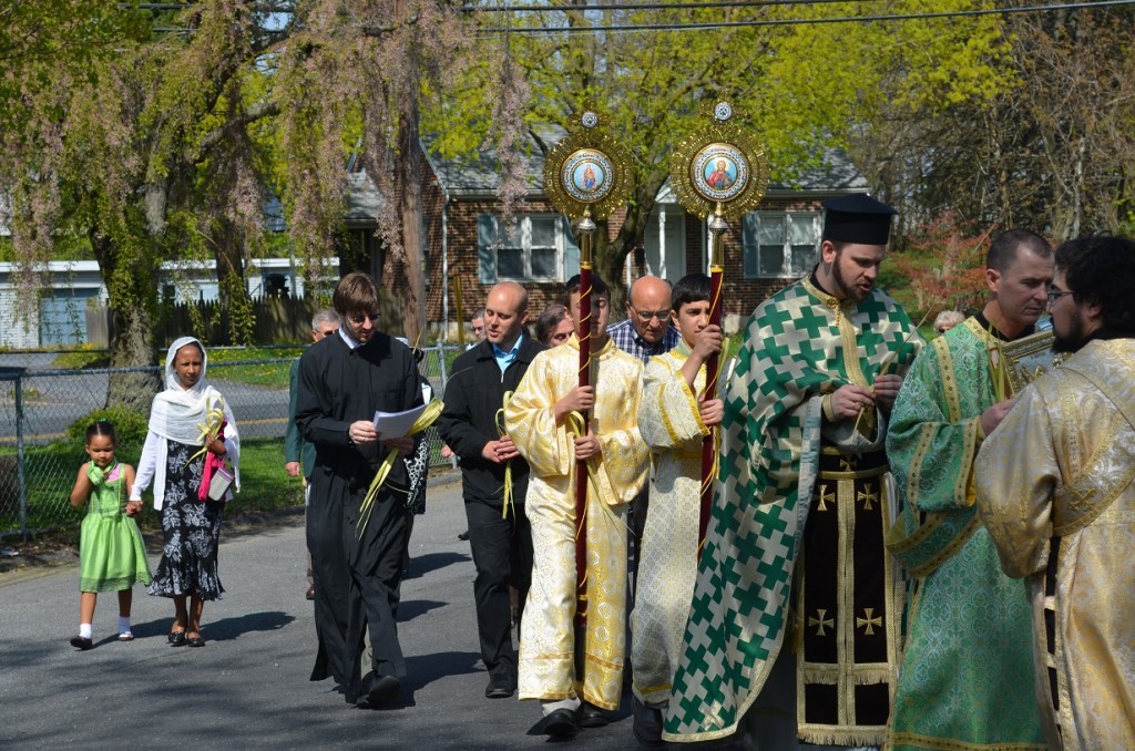 Palm Sunday in Emmaus, Pennsylvania