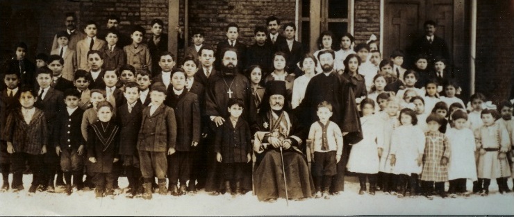 St. Raphael of Brooklyn with parishioners in Charleston, West Virginia