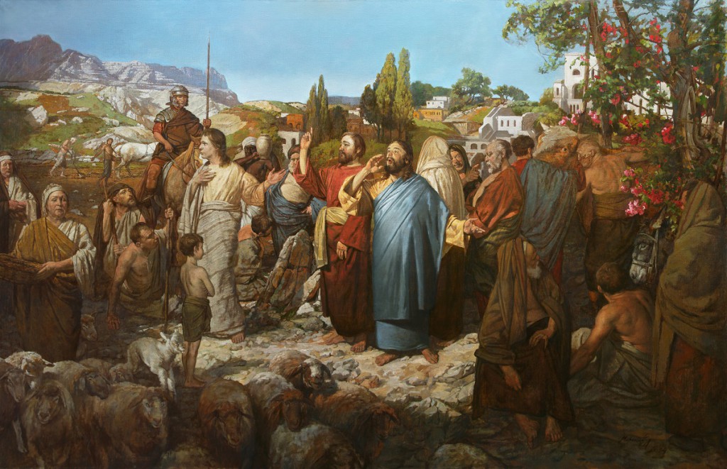 Parable of the Wedding Feast, by A. N. Mironov (From Wikimedia Commons)