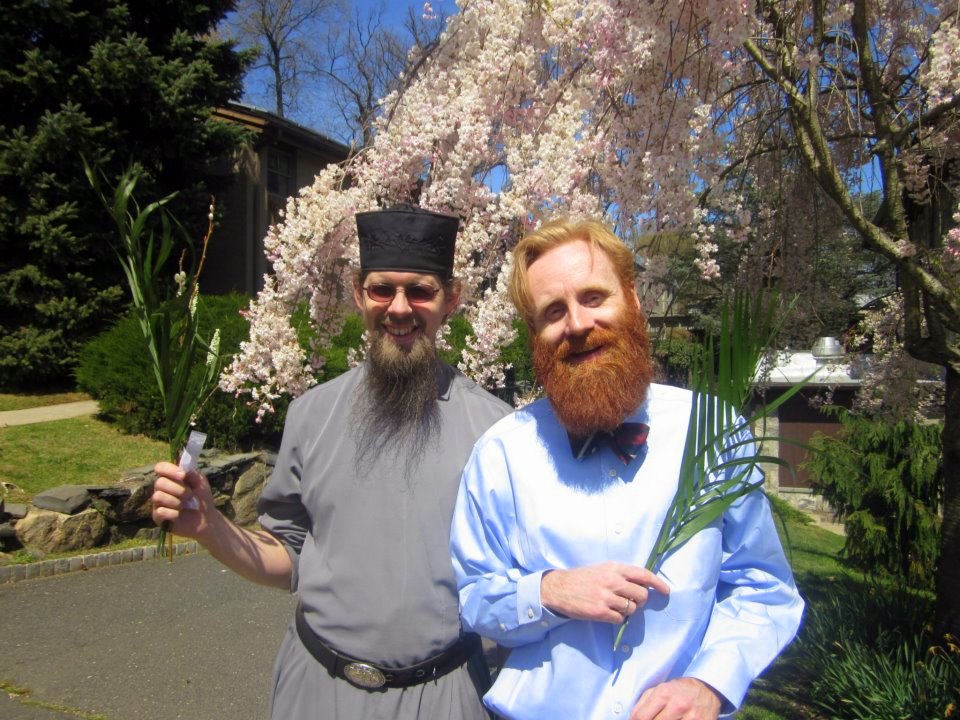 Fr. Matthew Baker with Hierodeacon Herman (Majkrzak)