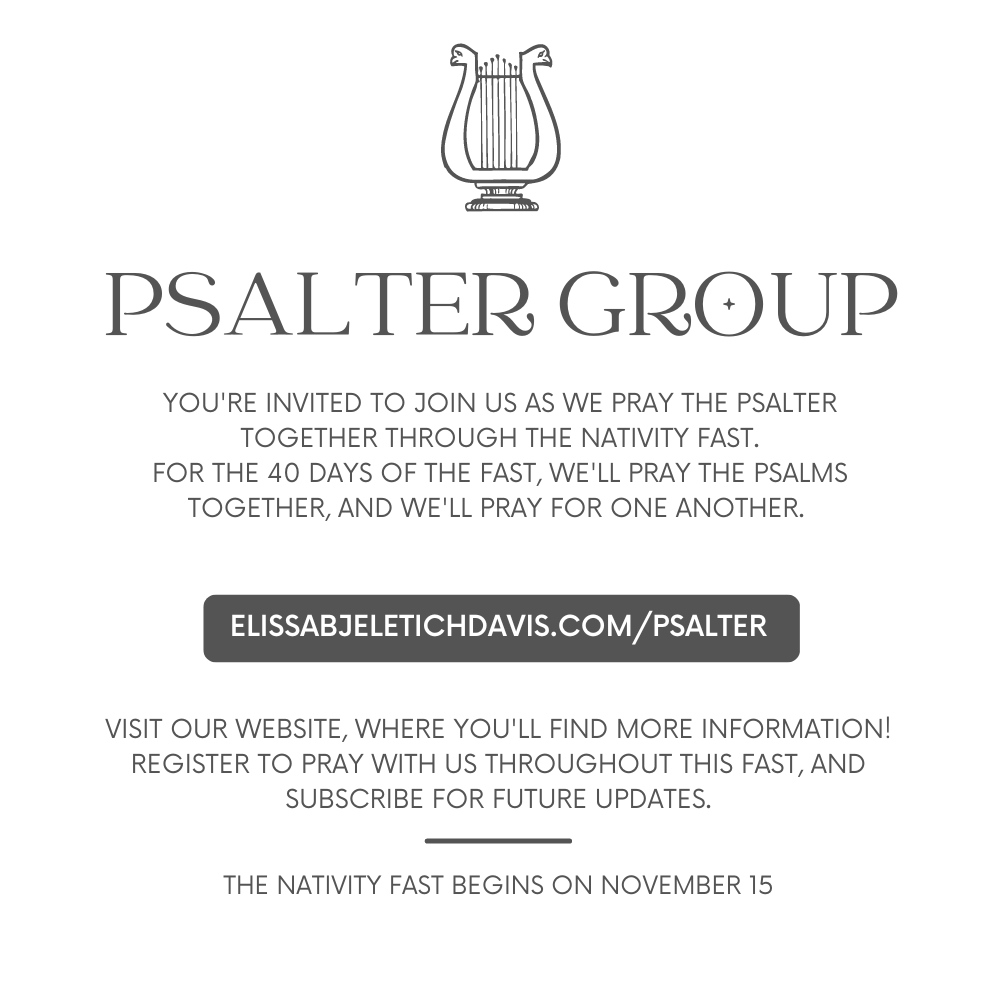 invitation to join Psalter Group