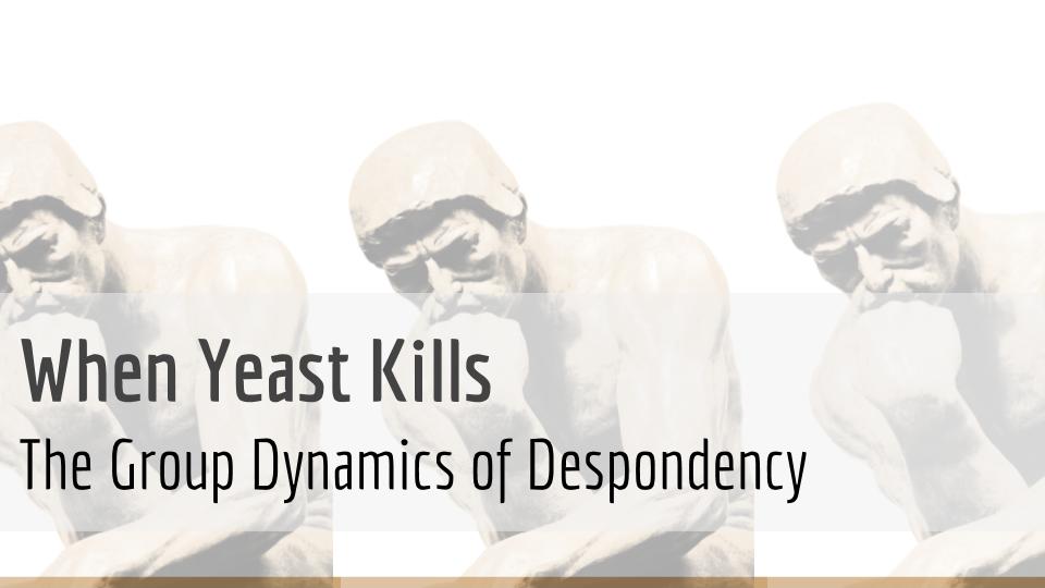 Despondency, Depression and group dynamics in the Orthodox Church