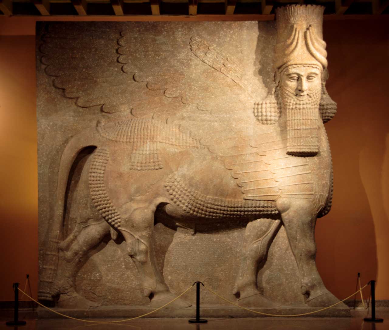Lamassu from the court of Sargon II of Assyria
